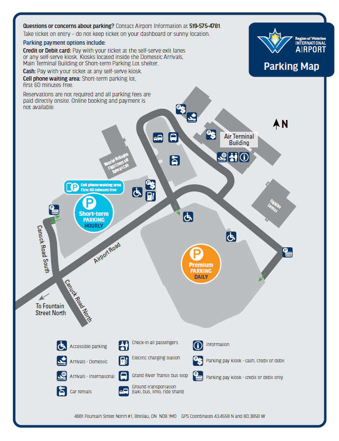 YKF parking map
